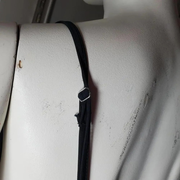 Xhilaration Black Ruffle Lace Mini Dress Size Medium Women's Juniors NWOT - Picture 13 of 13